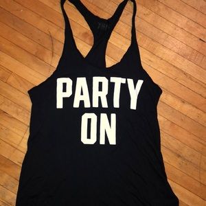 Pink Party On tank top